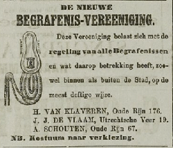 advertentie: Leidsch Dagblad, 09-01-1882.