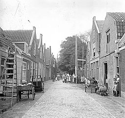 De Koolstraat aan het eide van de 19e eeuw.
