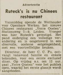 Artikel in het Leidsch Dagblad van 19 juni 1966.